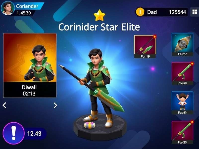 Coriander Star Elite gameplay screenshot