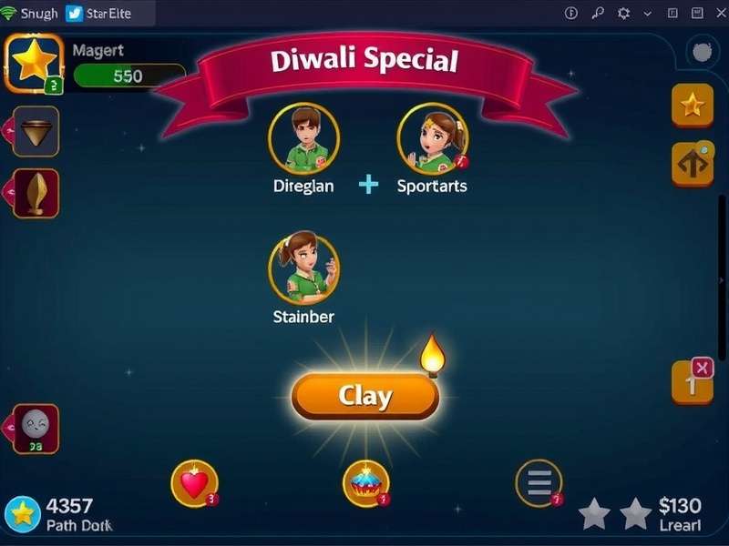 Coriander Star Elite character selection screen